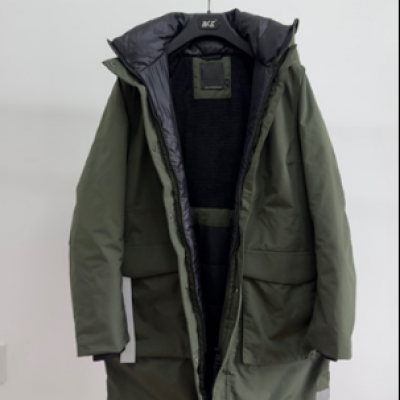 长款保暖棉服
